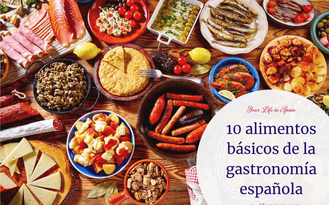 10 alimentos básicos de la gastronomía española
